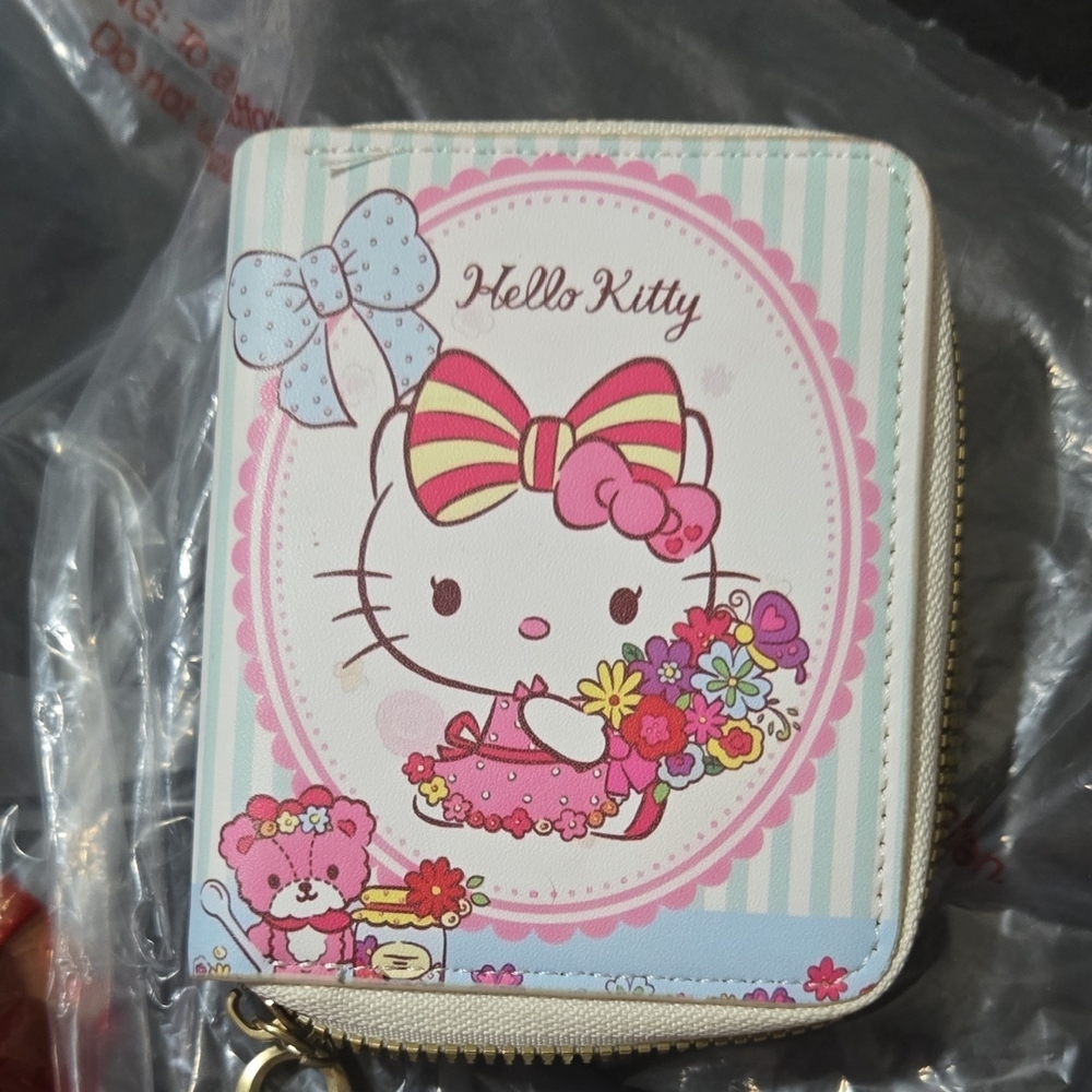 Hello Kitty Pink and White Bag with Whimsical Design
